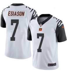 Mens Nike Cincinnati Bengals 7 Boomer Esiason Limited White Rush Vapor Untouchable NFL Jersey Mens Nike Cincinnati Bengals 7 Boomer Esiason Limited White Rush Vapor Untouchable NFL Jersey
