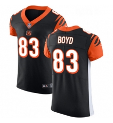 Mens Nike Cincinnati Bengals 83 Tyler Boyd Black Team Color Vapor Untouchable Elite Player NFL Jersey Mens Nike Cincinnati Bengals 83 Tyler Boyd Black Team Color Vapor Untouchable Elite Player NFL Jersey