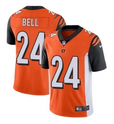 Nike Bengals 24 Vonn Bell Orange Alternate Men Stitched NFL Vapor Untouchable Limited Jersey Nike Bengals 24 Vonn Bell Orange Alternate Men Stitched NFL Vapor Untouchable Limited Jersey