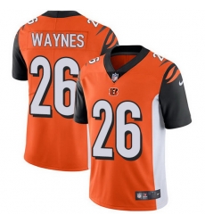 Nike Bengals 26 Trae Waynes Orange Alternate Men Stitched NFL Vapor Untouchable Limited Jersey Nike Bengals 26 Trae Waynes Orange Alternate Men Stitched NFL Vapor Untouchable Limited Jersey