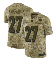 Nike Bengals #27 Dre Kirkpatrick Camo Mens Stitched NFL Limited 2018 Salute To Service Jersey Nike Bengals #27 Dre Kirkpatrick Camo Mens Stitched NFL Limited 2018 Salute To Service Jersey