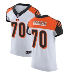 Nike Bengals #70 Cedric Ogbuehi White Mens Stitched NFL Vapor Untouchable Elite Jersey Nike Bengals #70 Cedric Ogbuehi White Mens Stitched NFL Vapor Untouchable Elite Jersey