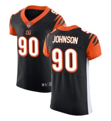 Nike Bengals #90 Michael Johnson Black Team Color Mens Stitched NFL Vapor Untouchable Elite Jersey Nike Bengals #90 Michael Johnson Black Team Color Mens Stitched NFL Vapor Untouchable Elite Jersey