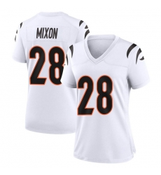 Women Cincinnati Bengals 28 Joe Mixon White Vapor Untouchable Limited Jersey Women Cincinnati Bengals 28 Joe Mixon White Vapor Untouchable Limited Jersey