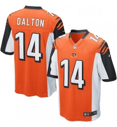 Youth Nike Cincinnati Bengals 14 Andy Dalton Game Orange Alternate NFL Jersey Youth Nike Cincinnati Bengals 14 Andy Dalton Game Orange Alternate NFL Jersey