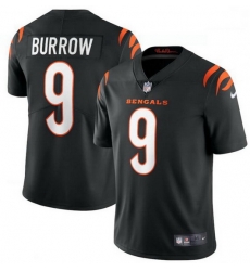 Youth Nike Cincinnati Bengals 9 Joe Burrow Black Vapor Limited Jersey Youth Nike Cincinnati Bengals 9 Joe Burrow Black Vapor Limited Jersey