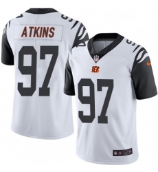 Youth Nike Cincinnati Bengals 97 Geno Atkins Limited White Rush Vapor Untouchable NFL Jersey Youth Nike Cincinnati Bengals 97 Geno Atkins Limited White Rush Vapor Untouchable NFL Jersey