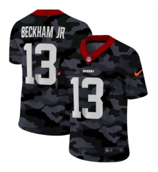 Cleveland Browns 13 Odell Beckham Jr Men Nike 2020 Black CAMO Vapor Untouchable Limited Stitched NFL Jersey Cleveland Browns 13 Odell Beckham Jr Men Nike 2020 Black CAMO Vapor Untouchable Limited Stitched NFL Jersey