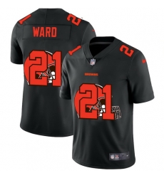 Cleveland Browns 21 Denzel Ward Men Nike Team Logo Dual Overlap Limited NFL Jersey Black Cleveland Browns 21 Denzel Ward Men Nike Team Logo Dual Overlap Limited NFL Jersey Black