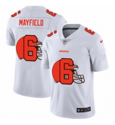 Cleveland Browns 6 Baker Mayfield White Men Nike Team Logo Dual Overlap Limited NFL Jersey Cleveland Browns 6 Baker Mayfield White Men Nike Team Logo Dual Overlap Limited NFL Jersey