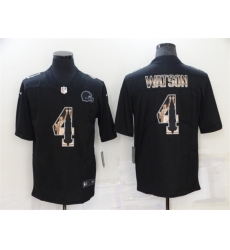 Men Cleveland Browns 4 Deshaun Watson Black Statue Of Liberty Limited Stitched Jersey Men Cleveland Browns 4 Deshaun Watson Black Statue Of Liberty Limited Stitched Jersey