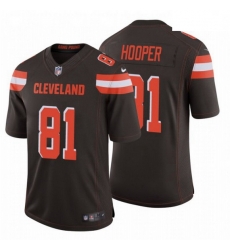 Men Cleveland Browns 81 Austin Hooper NFL Stitched Vapor Untouchable Limited Brown Nike Jersey Men Cleveland Browns 81 Austin Hooper NFL Stitched Vapor Untouchable Limited Brown Nike Jersey