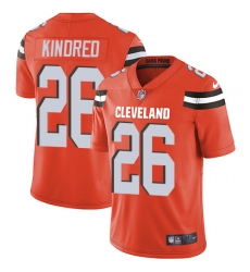 Men Nike Browns #26 Derrick Kindred Orange Alternate Stitched NFL Vapor Untouchable Limited Jersey Men Nike Browns #26 Derrick Kindred Orange Alternate Stitched NFL Vapor Untouchable Limited Jersey