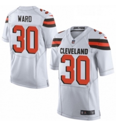 Mens Nike Cleveland Browns 30 Denzel Ward Elite White NFL Jersey Mens Nike Cleveland Browns 30 Denzel Ward Elite White NFL Jersey