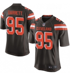 Mens Nike Cleveland Browns 95 Myles Garrett Game Brown Team Color NFL Jersey Mens Nike Cleveland Browns 95 Myles Garrett Game Brown Team Color NFL Jersey