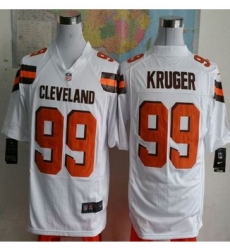 New Cleveland Browns #99 Paul Kruger White Men Stitched NFL Game Jersey New Cleveland Browns #99 Paul Kruger White Men Stitched NFL Game Jersey