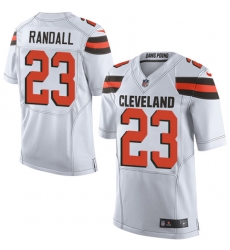Nike Browns #23 Damarious Randall White Mens Stitched NFL Elite Jersey Nike Browns #23 Damarious Randall White Mens Stitched NFL Elite Jersey