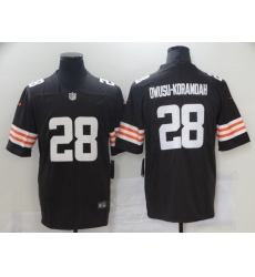 Nike Browns 28 Jeremiah Owusu Koramoah Brown 2021 NFL Draft Vapor Untouchable Limited Jersey Nike Browns 28 Jeremiah Owusu Koramoah Brown 2021 NFL Draft Vapor Untouchable Limited Jersey