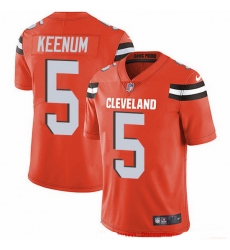 Nike Browns 5 Case Keenum Orange Alternate Men Stitched NFL Vapor Untouchable Limited Jersey Nike Browns 5 Case Keenum Orange Alternate Men Stitched NFL Vapor Untouchable Limited Jersey