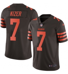Nike Browns #7 DeShone Kizer Brown Mens Stitched NFL Limited Rush Jersey Nike Browns #7 DeShone Kizer Brown Mens Stitched NFL Limited Rush Jersey