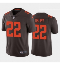 men grant delpit cleveland browns brown alternate vapor limited jersey men grant delpit cleveland browns brown alternate vapor limited jersey