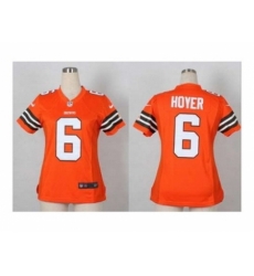 Nike Women Jerseys Cleveland Browns #6 Hoyer orange Nike Women Jerseys Cleveland Browns #6 Hoyer orange
