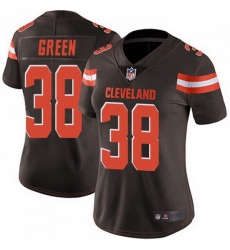 Women Cleveland Browns 38 A.J. Green Brown Vapor Limited Limited Jersey Women Cleveland Browns 38 A.J. Green Brown Vapor Limited Limited Jersey