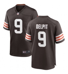 Women Cleveland Browns Grant Delpit #9 Brown Stitched NFL Jersey Women Cleveland Browns Grant Delpit #9 Brown Stitched NFL Jersey