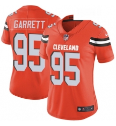 Womens Nike Cleveland Browns 95 Myles Garrett Orange Alternate Vapor Untouchable Limited Player NFL Jersey Womens Nike Cleveland Browns 95 Myles Garrett Orange Alternate Vapor Untouchable Limited Player NFL Jersey