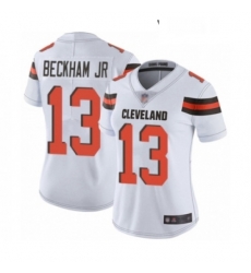 Womens Odell Beckham Jr Limited White Nike Jersey NFL Cleveland Browns 13 Road Vapor Untouchable Womens Odell Beckham Jr Limited White Nike Jersey NFL Cleveland Browns 13 Road Vapor Untouchable