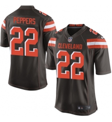 Nike Browns #22 Jabrill Peppers Brown Team Color Youth Stitched NFL New Elite Jersey Nike Browns #22 Jabrill Peppers Brown Team Color Youth Stitched NFL New Elite Jersey
