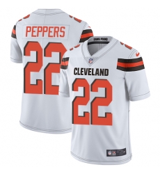 Nike Browns #22 Jabrill Peppers White Youth Stitched NFL Vapor Untouchable Limited Jersey Nike Browns #22 Jabrill Peppers White Youth Stitched NFL Vapor Untouchable Limited Jersey