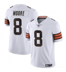 Youth Cleveland Browns 8 Elijah Moore White Vapor Limited Stitched Football Jersey Youth Cleveland Browns 8 Elijah Moore White Vapor Limited Stitched Football Jersey