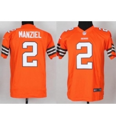 Youth Nike Cleveland Browns #2 Johnny Manziel Orange NFL Jerseys Youth Nike Cleveland Browns #2 Johnny Manziel Orange NFL Jerseys