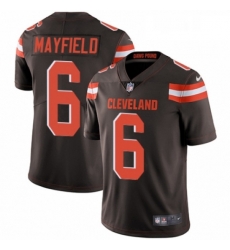 Youth Nike Cleveland Browns 6 Baker Mayfield Brown Team Color Vapor Untouchable Limited Player NFL Jersey Youth Nike Cleveland Browns 6 Baker Mayfield Brown Team Color Vapor Untouchable Limited Player NFL Jersey