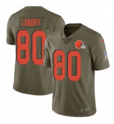Youth Nike Cleveland Browns 80 Jarvis Landry Limited Olive 2017 Salute to Service NFL Jersey Youth Nike Cleveland Browns 80 Jarvis Landry Limited Olive 2017 Salute to Service NFL Jersey