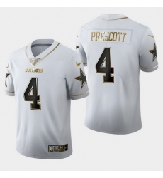 Cowboys 4 Dak Prescott White 100th Season Vapor Untouchable Limited Jersey Cowboys 4 Dak Prescott White 100th Season Vapor Untouchable Limited Jersey