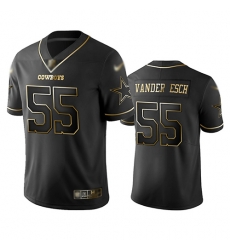 Cowboys 55 Leighton Vander Esch Black Men Stitched Football Limited Golden Edition Jersey Cowboys 55 Leighton Vander Esch Black Men Stitched Football Limited Golden Edition Jersey