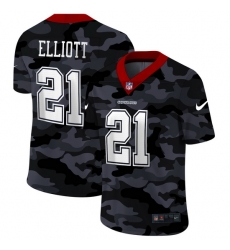 Dallas Cowboys 21 Ezekiel Elliott Men Nike 2020 Black CAMO Vapor Untouchable Limited Stitched NFL Jersey Dallas Cowboys 21 Ezekiel Elliott Men Nike 2020 Black CAMO Vapor Untouchable Limited Stitched NFL Jersey