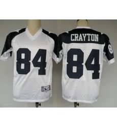 Dallas Cowboys jerseys 84 Crayton White Thanksgiving jersey throwback Dallas Cowboys jerseys 84 Crayton White Thanksgiving jersey throwback