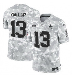 Men Dallas Cowboys 13 Michael Gallup 2024 F U S E Arctic Camo Salute To Service Limited Stitched Football Jersey Men Dallas Cowboys 13 Michael Gallup 2024 F U S E Arctic Camo Salute To Service Limited Stitched Football Jersey