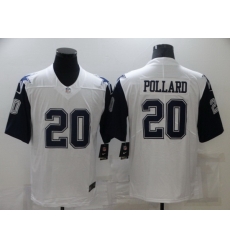 Men Dallas Cowboys 20 Tony Pollard 2021 White Thanksgiving Limited Stitched Jersey Men Dallas Cowboys 20 Tony Pollard 2021 White Thanksgiving Limited Stitched Jersey