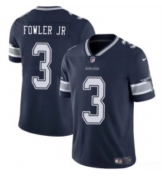 Men Dallas Cowboys 3 Dante Fowler JR Navy Blue 2025 Vapor Untouchable Limited Stitched Football Jersey