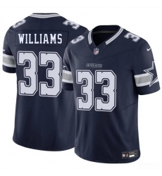 Men Dallas Cowboys 33 Javonte Williams Navy 2025 F U S E Vapor Untouchable Limited Stitched Football Jersey Men Dallas Cowboys 33 Javonte Williams Navy 2025 F U S E Vapor Untouchable Limited Stitched Football Jersey