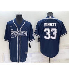 Men Dallas Cowboys 33 Tony Dorsett Navy Cool Base Stitched Baseball Jersey Men Dallas Cowboys 33 Tony Dorsett Navy Cool Base Stitched Baseball Jersey