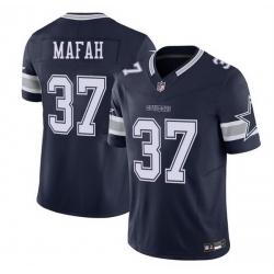 Men Dallas Cowboys 37 Phil Mafah Navy 2025 F U S E Draft Vapor Untouchable Limited Stitched Football Jersey