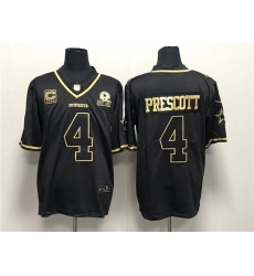Men Dallas Cowboys 4 Dak Prescott Black Gold With 1960 PatchAnd 4 Star C Patch Stitched Jersey Men Dallas Cowboys 4 Dak Prescott Black Gold With 1960 PatchAnd 4 Star C Patch Stitched Jersey
