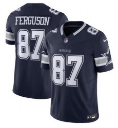 Men Dallas Cowboys 87 Jake Ferguson Navy 2023 F U S E Vapor Untouchable Limited Stitched Football Jersey Men Dallas Cowboys 87 Jake Ferguson Navy 2023 F U S E Vapor Untouchable Limited Stitched Football Jersey