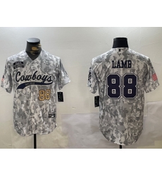 Men Dallas Cowboys 88 CeeDee Lamb 2024 Arctic Camo Salute To Service Stitched Baseball Jersey 5 Men Dallas Cowboys 88 CeeDee Lamb 2024 Arctic Camo Salute To Service Stitched Baseball Jersey 5