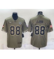 Men Dallas Cowboys 88 CeeDee Lamb Olive 2022 Salute To Service Limited Stitched Jersey Men Dallas Cowboys 88 CeeDee Lamb Olive 2022 Salute To Service Limited Stitched Jersey